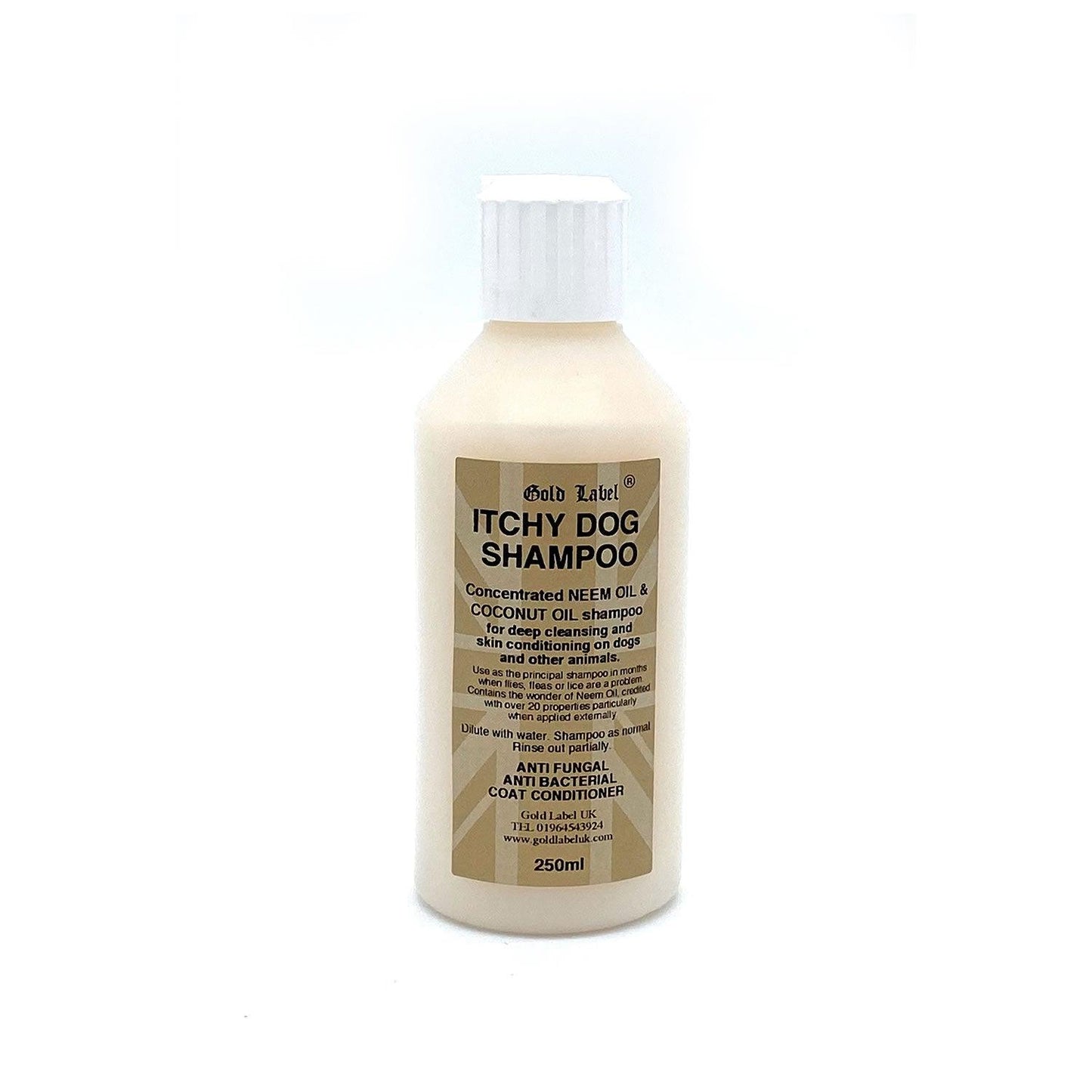 Gold Label Canine Itchy Dog Shampoo 250Ml - Ormskirk Pets