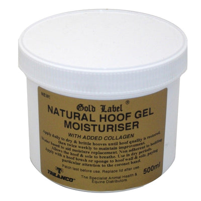 Gold Label Hoof Gel Moisturiser Natural X 500ml - Ormskirk Pets