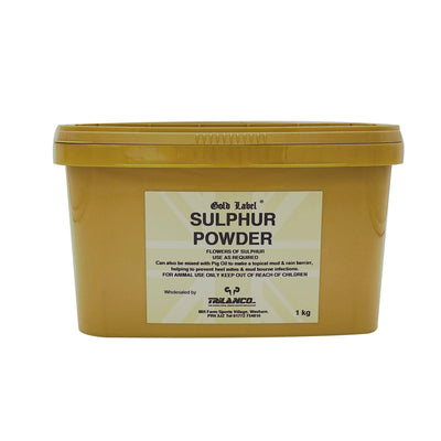 Gold Label Sulphur Powder 1kg - Ormskirk Pets