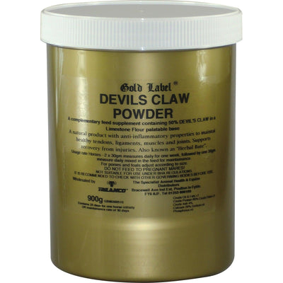 Gold Label Devils Claw Powder 900G - Ormskirk Pets