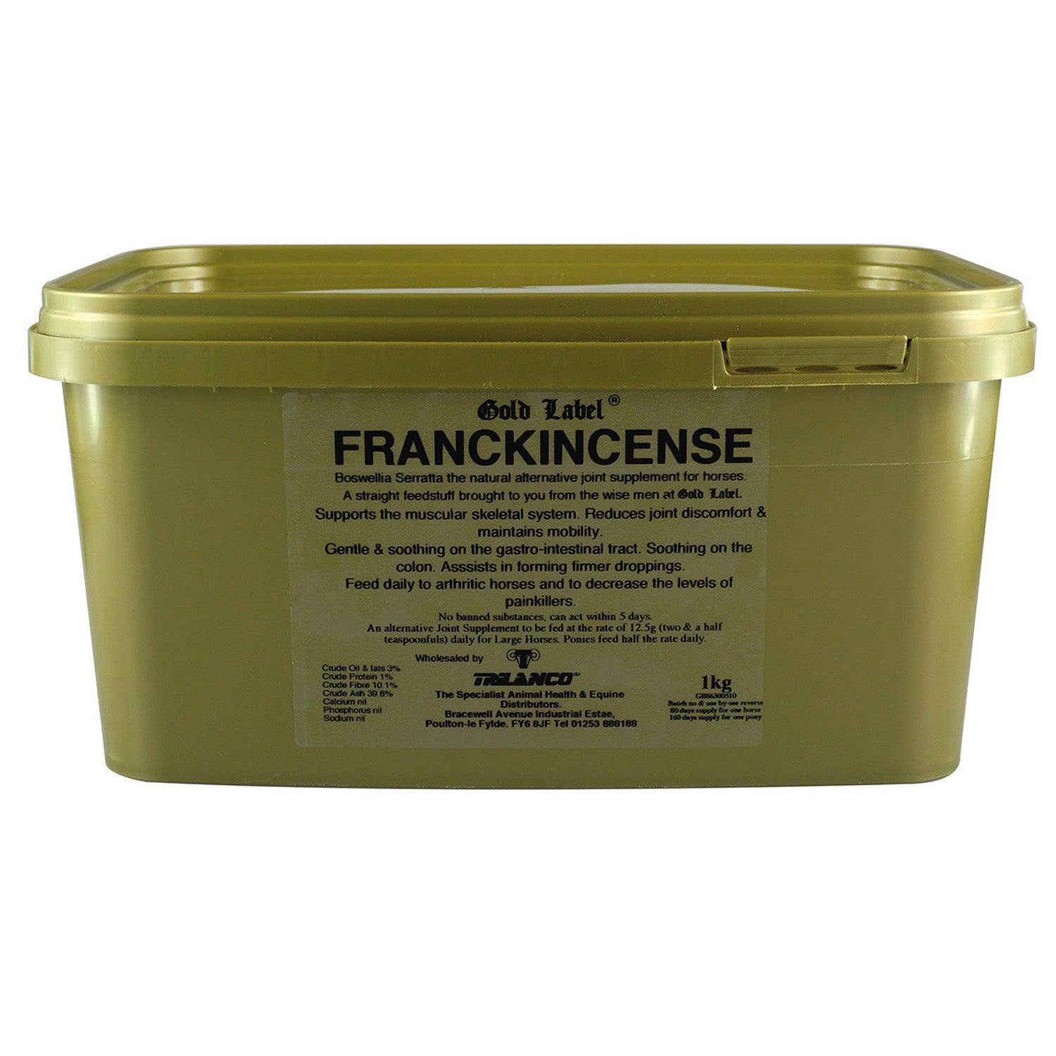 Gold Label Franckincense 1Kg - Ormskirk Pets