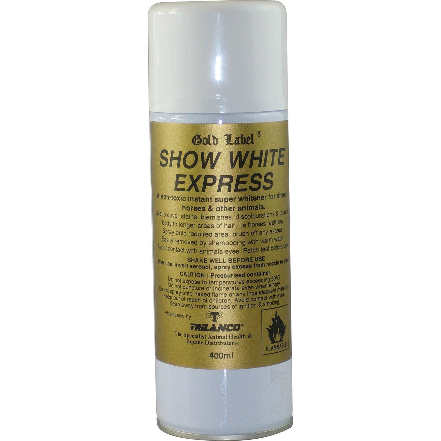 Gold Label Show White Express 400ml - Ormskirk Pets