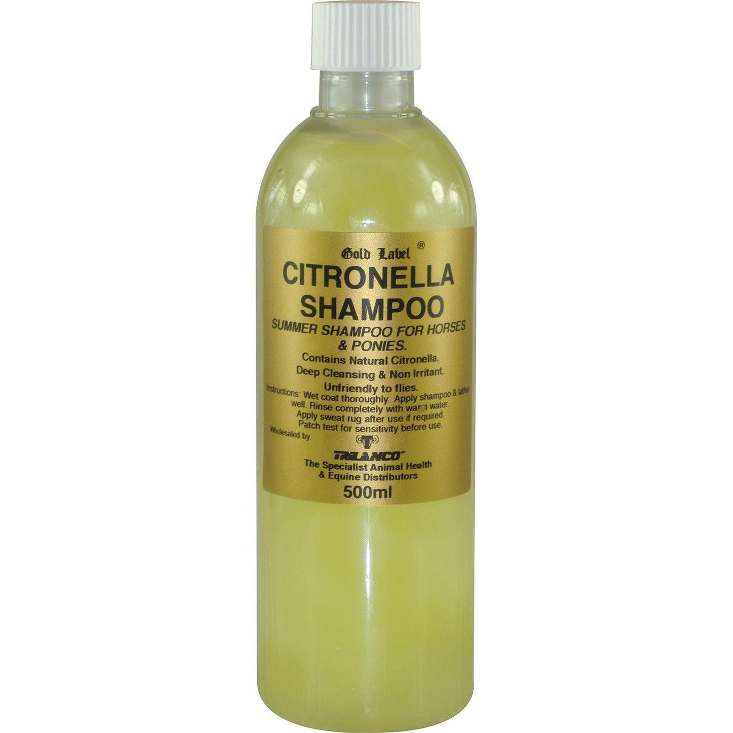 Gold Label Stock Shampoo Citronella 500ml - Ormskirk Pets