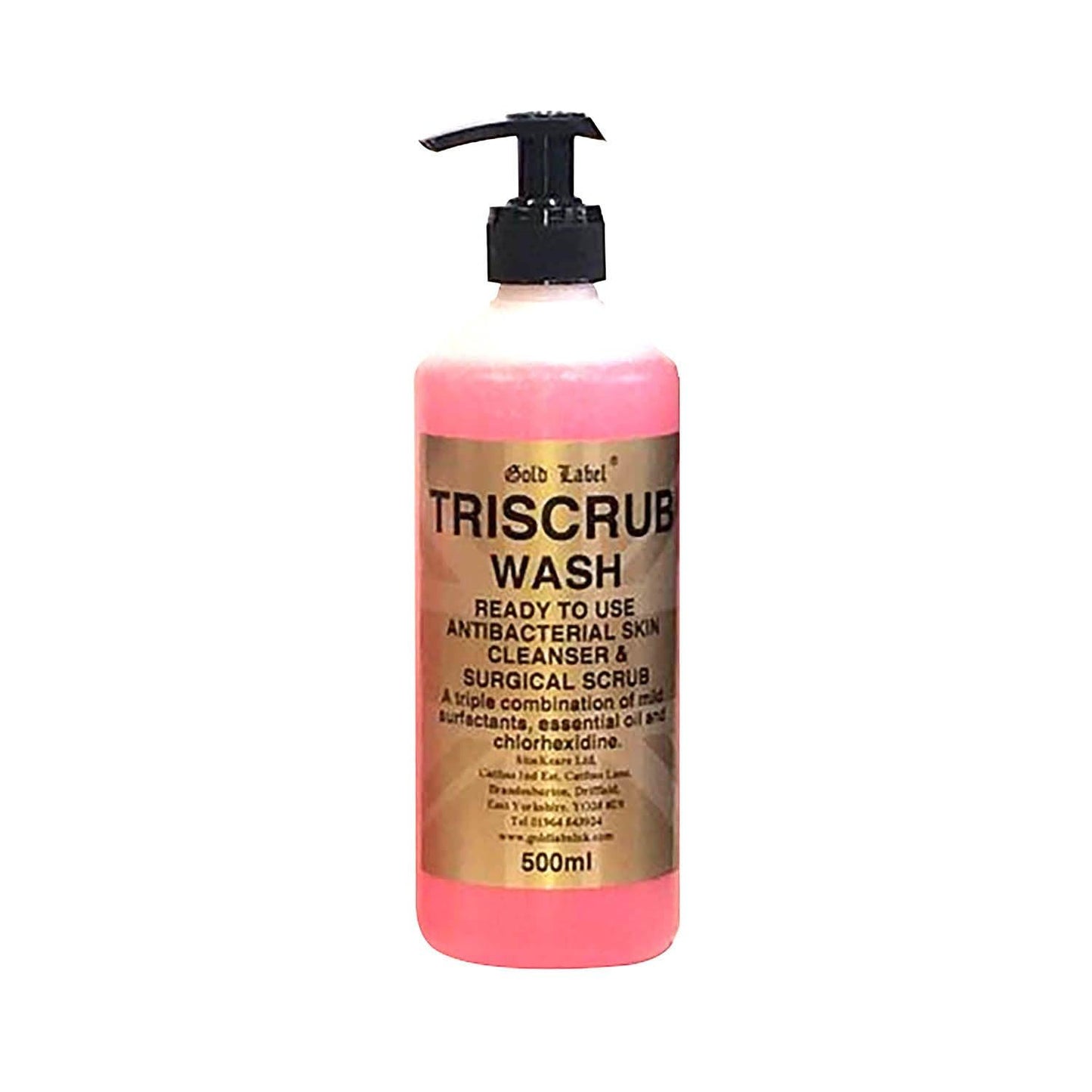 Gold Label Triscrub Wash 500ml - Ormskirk Pets