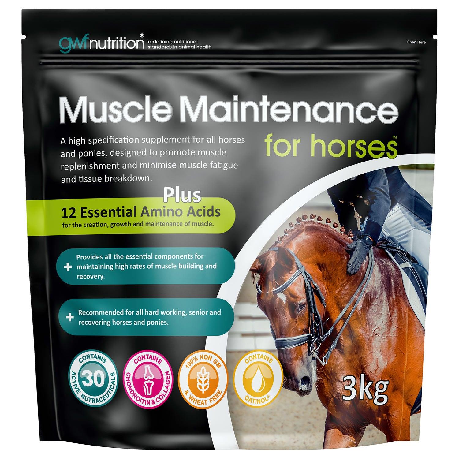 Gwf Muscle Maintenance For Horses 3kg - Ormskirk Pets