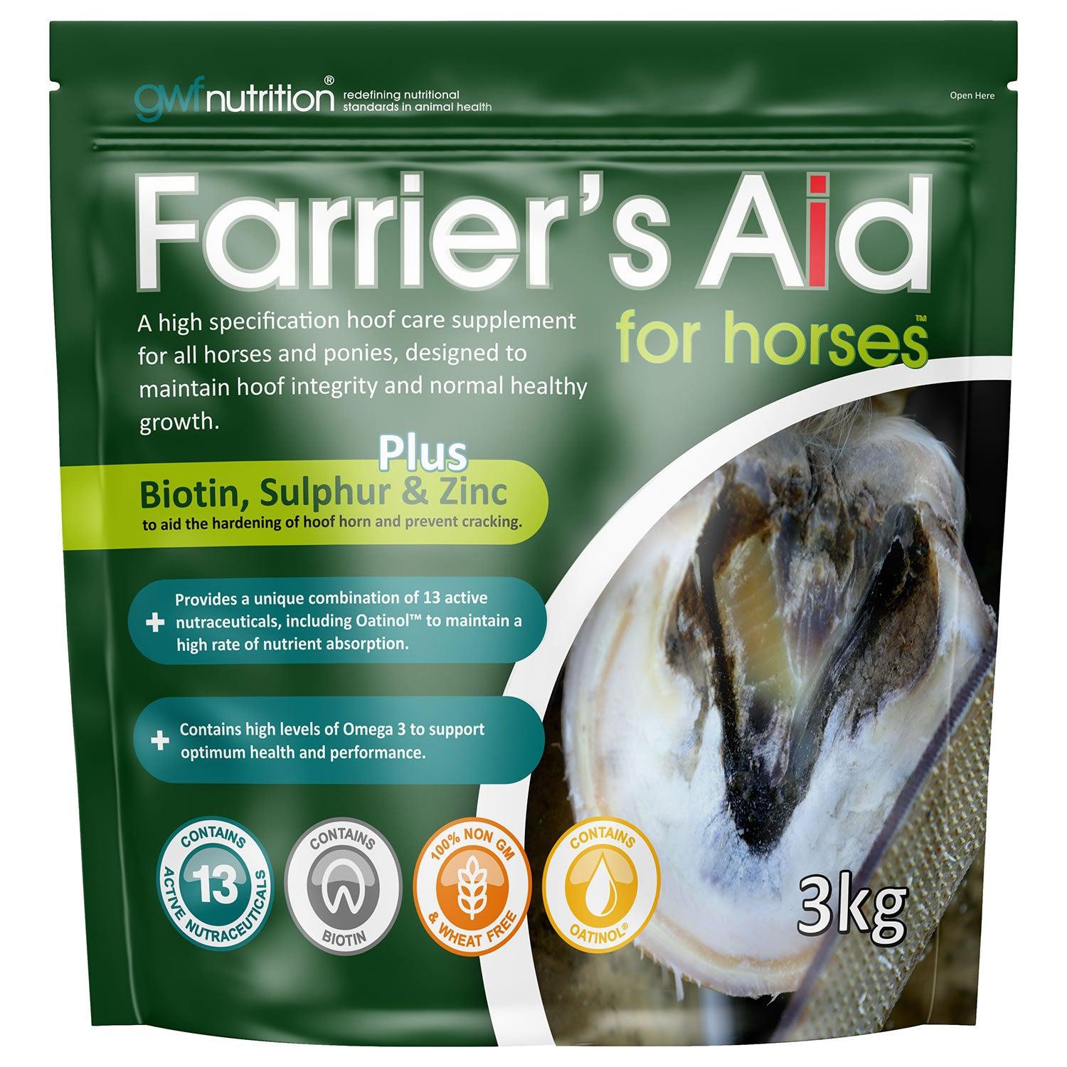 Gwf Farriers Aid For Horses 3Kg - Ormskirk Pets