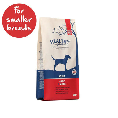 Healthy Paws Game & Millet Adult 2kg - Ormskirk Pets