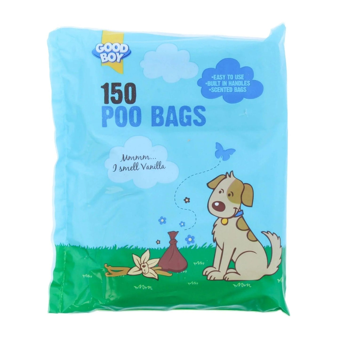 Good Boy Poo Bags Scented Vanilla 150 - Ormskirk Pets