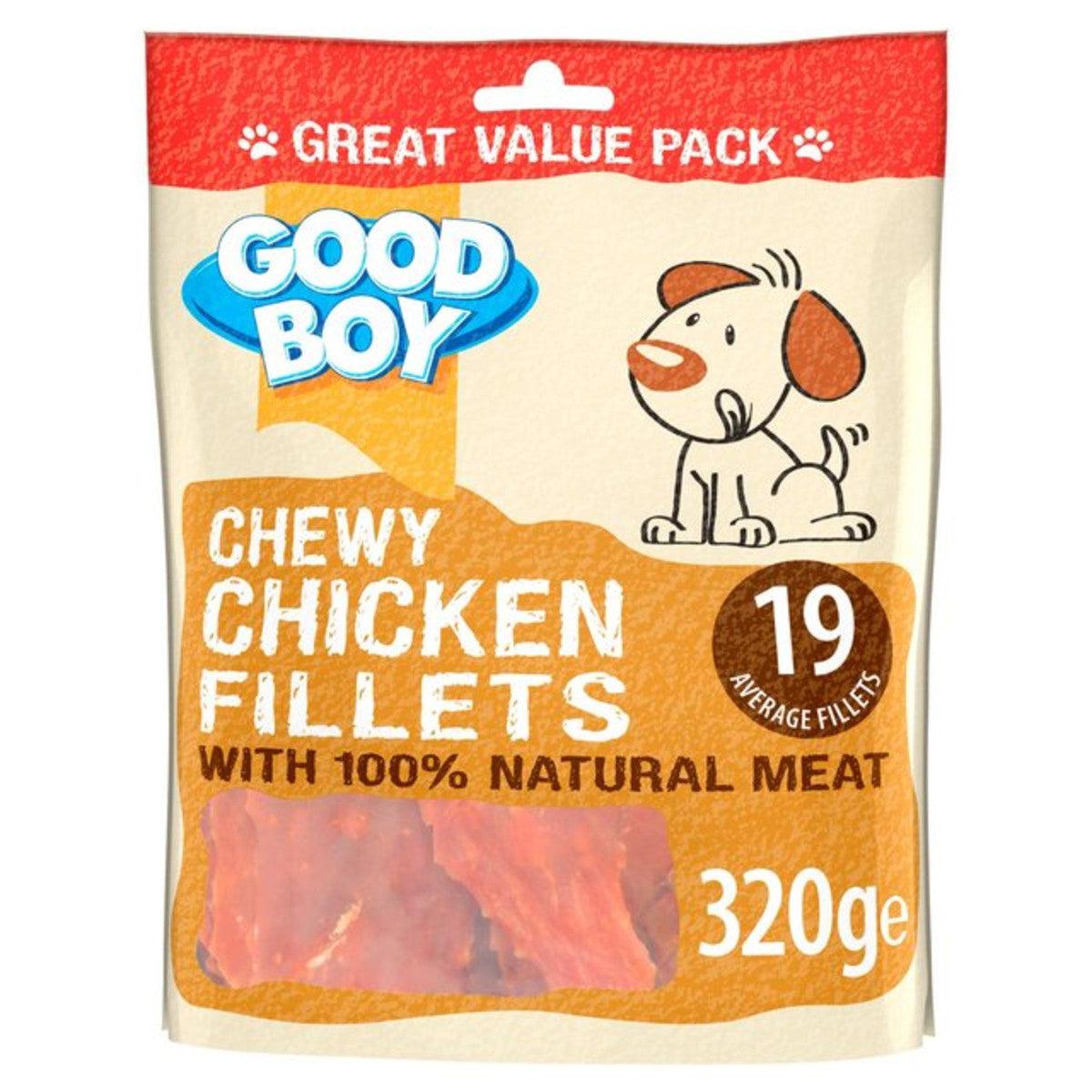 Good Boy Chicken Fillets 320g Dog Treat - Ormskirk Pets