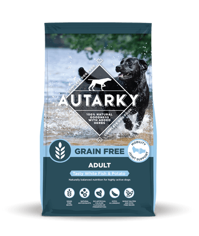 Autarky Grain Free Tasty White Fish & Potato Complete, 2kg - Ormskirk Pets