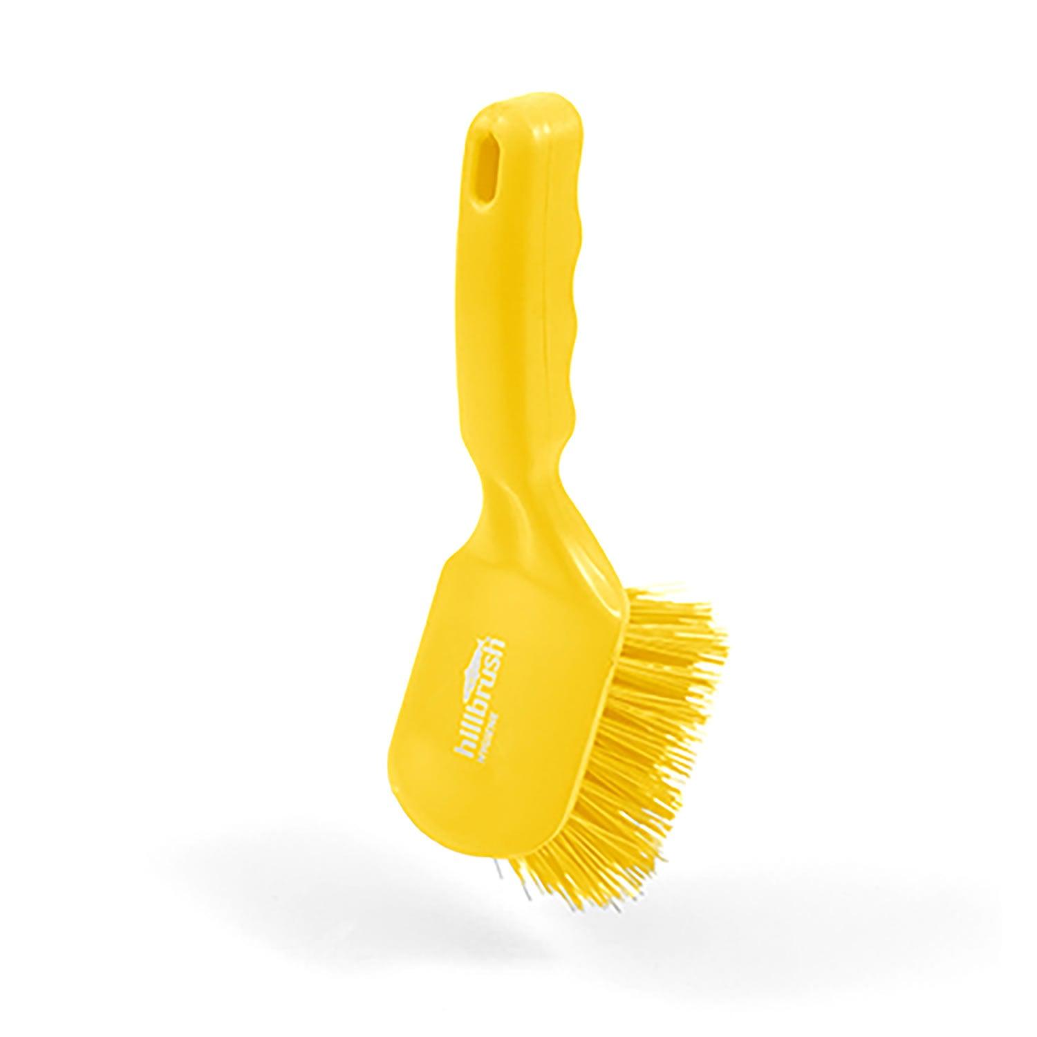 HILLBRUSH DRS SHORT HANDLED STIFF BRUSH - Ormskirk Pets