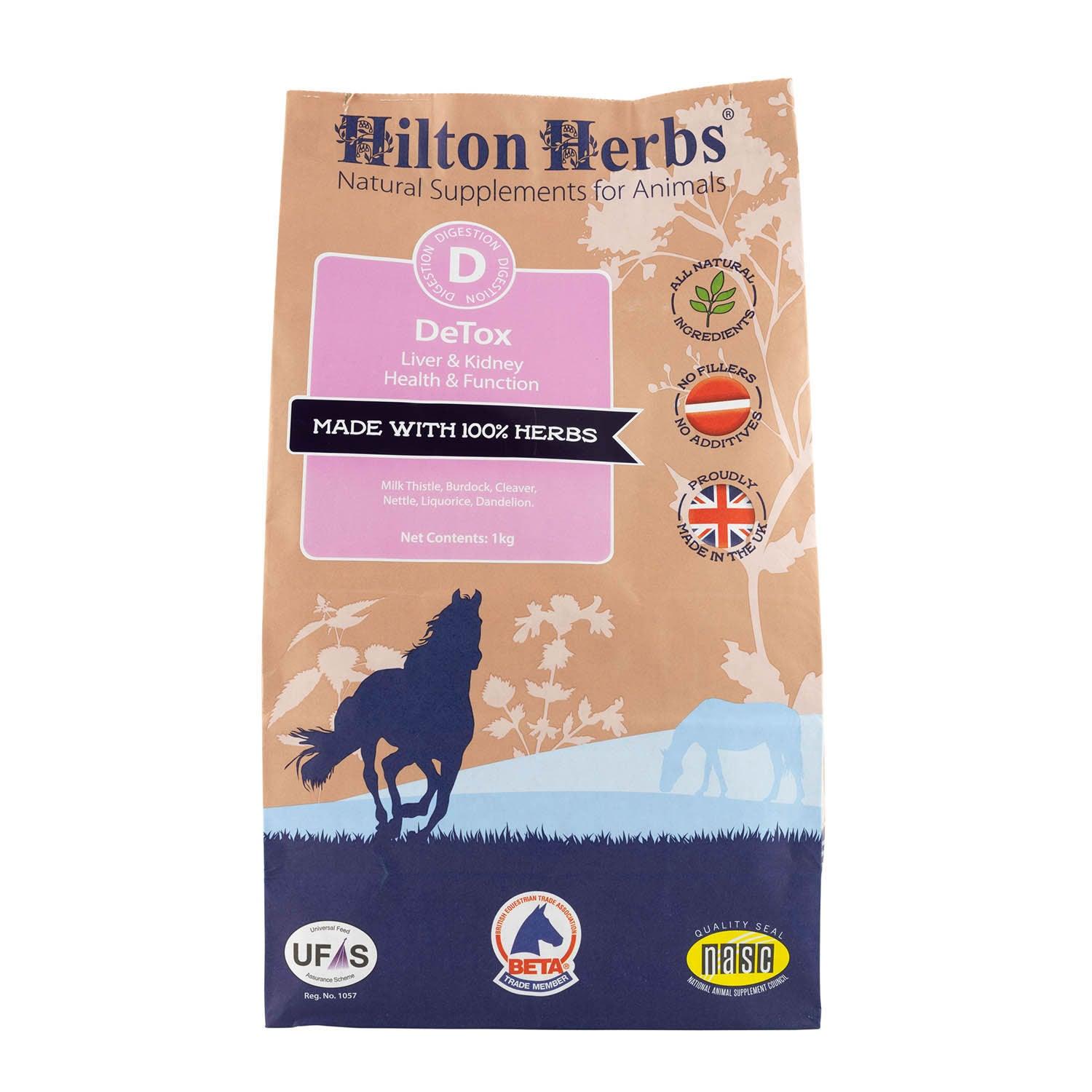 Hilton Herbs Detox 1Kg - Ormskirk Pets