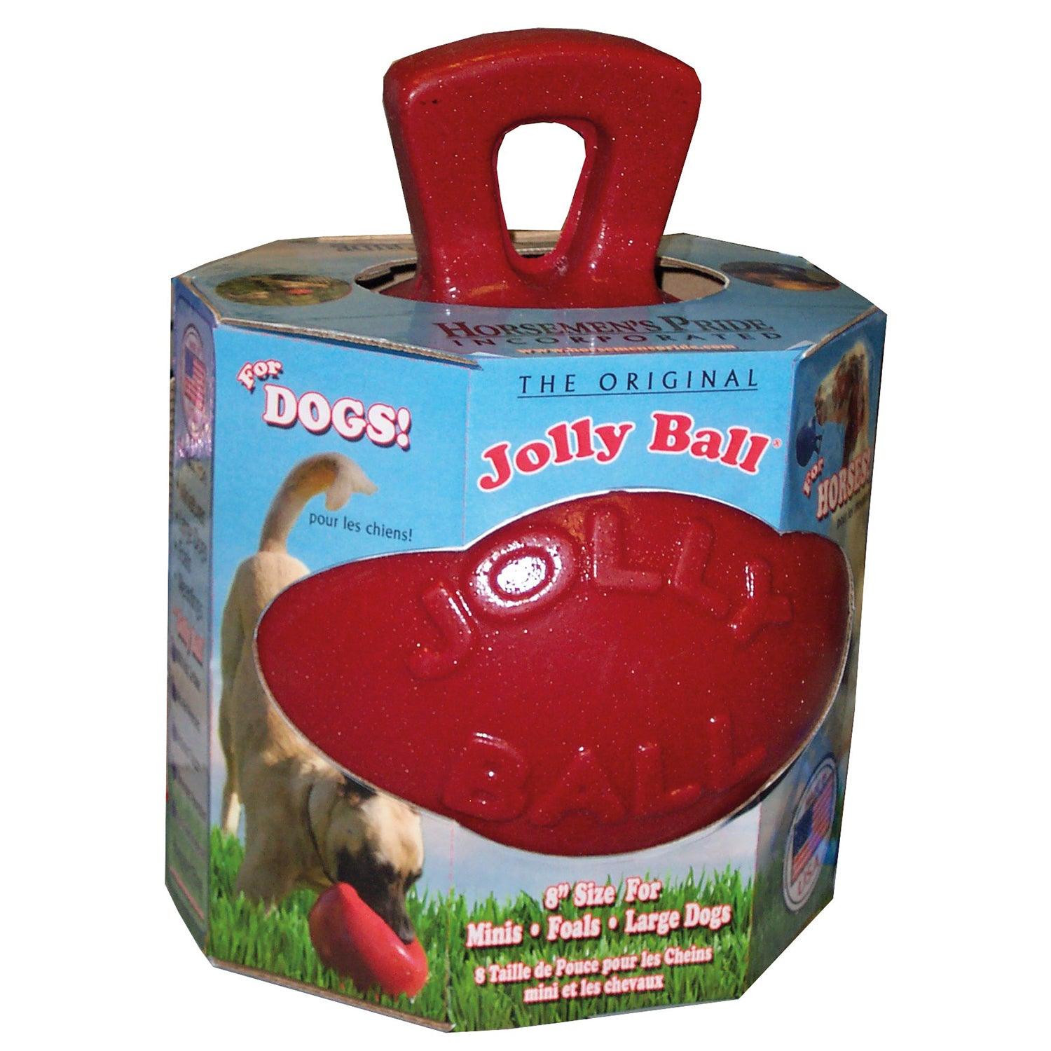 Jolly Pets Dual Jolly Ball 8" Red - Ormskirk Pets