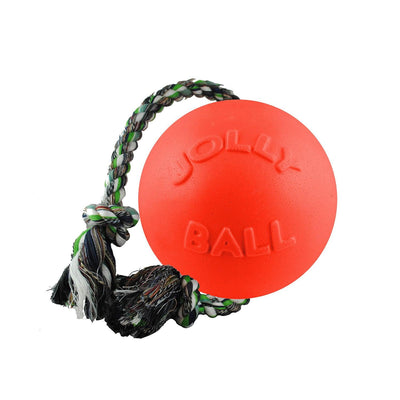 Jolly Pets Romp-N-Roll 4.5" Orange - Ormskirk Pets