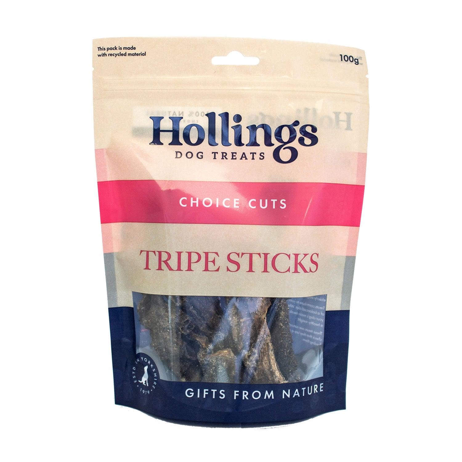 Hollings Tripe Sticks 100g - Ormskirk Pets