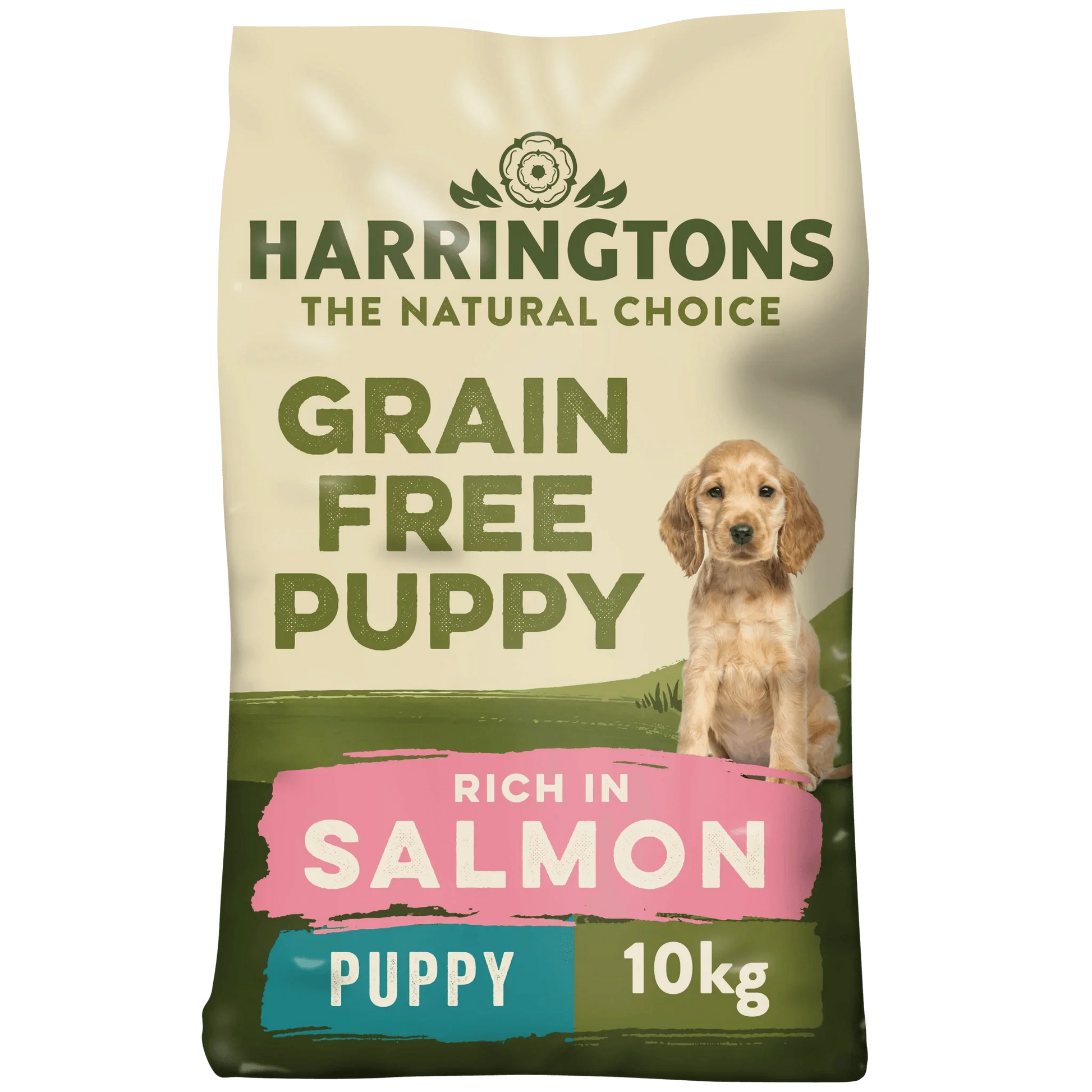 Harringtons puppy grain free salmon 10kg - Ormskirk Pets