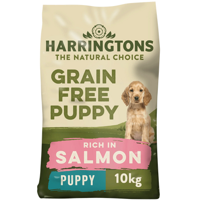 Harringtons puppy grain free salmon 10kg - Ormskirk Pets