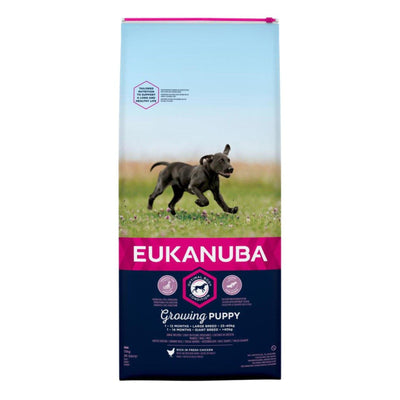 EUKANUBA Growing Puppy Large Breed rich in fresh chicken 12kg - Ormskirk Pets