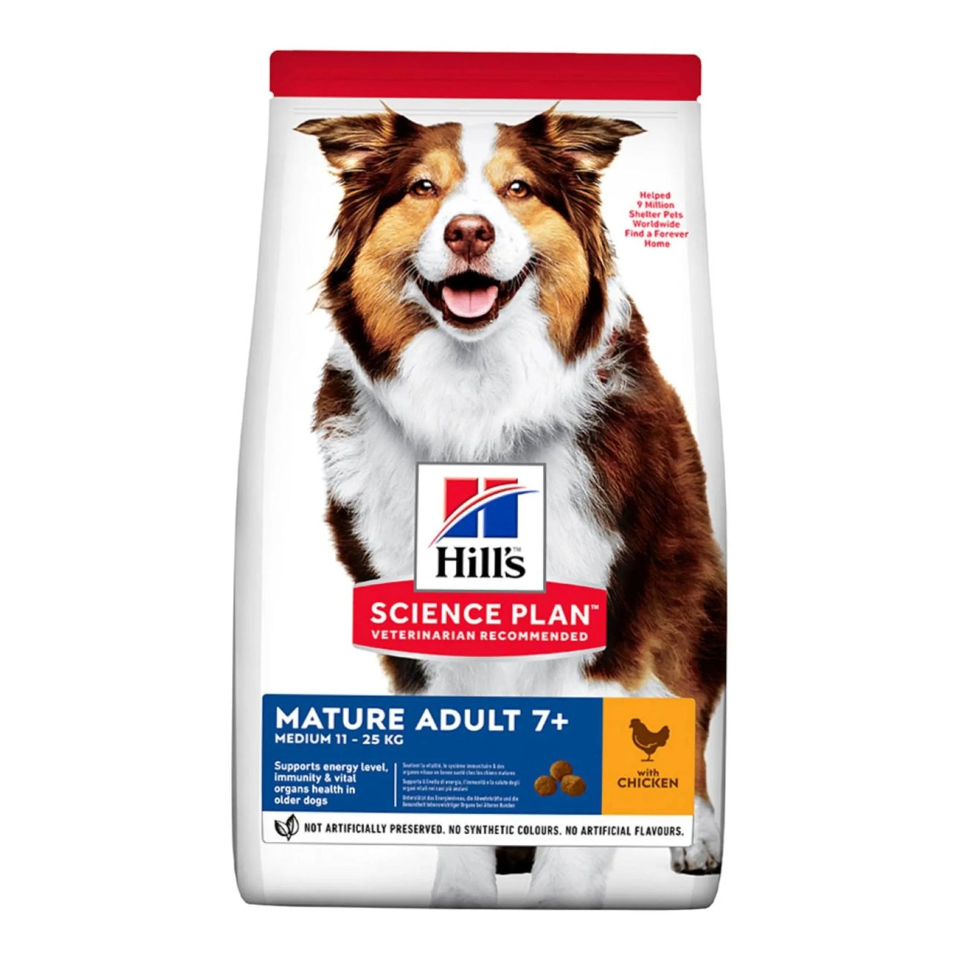 HILL'S SCIENCE PLAN Mature Adult Medium Dry Dog Food Chicken 2.5kg - Ormskirk Pets