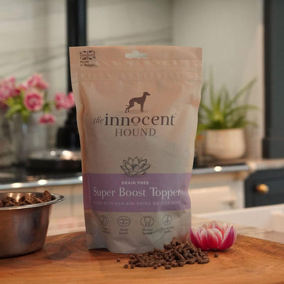 THE INNOCENT HOUND SUPER BOOST TOPPER - 600 GM - Ormskirk Pets