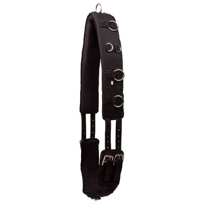 IMPERIAL RIDING LUNGING GIRTH NYLON IRHDELUXE BLACK - Ormskirk Pets