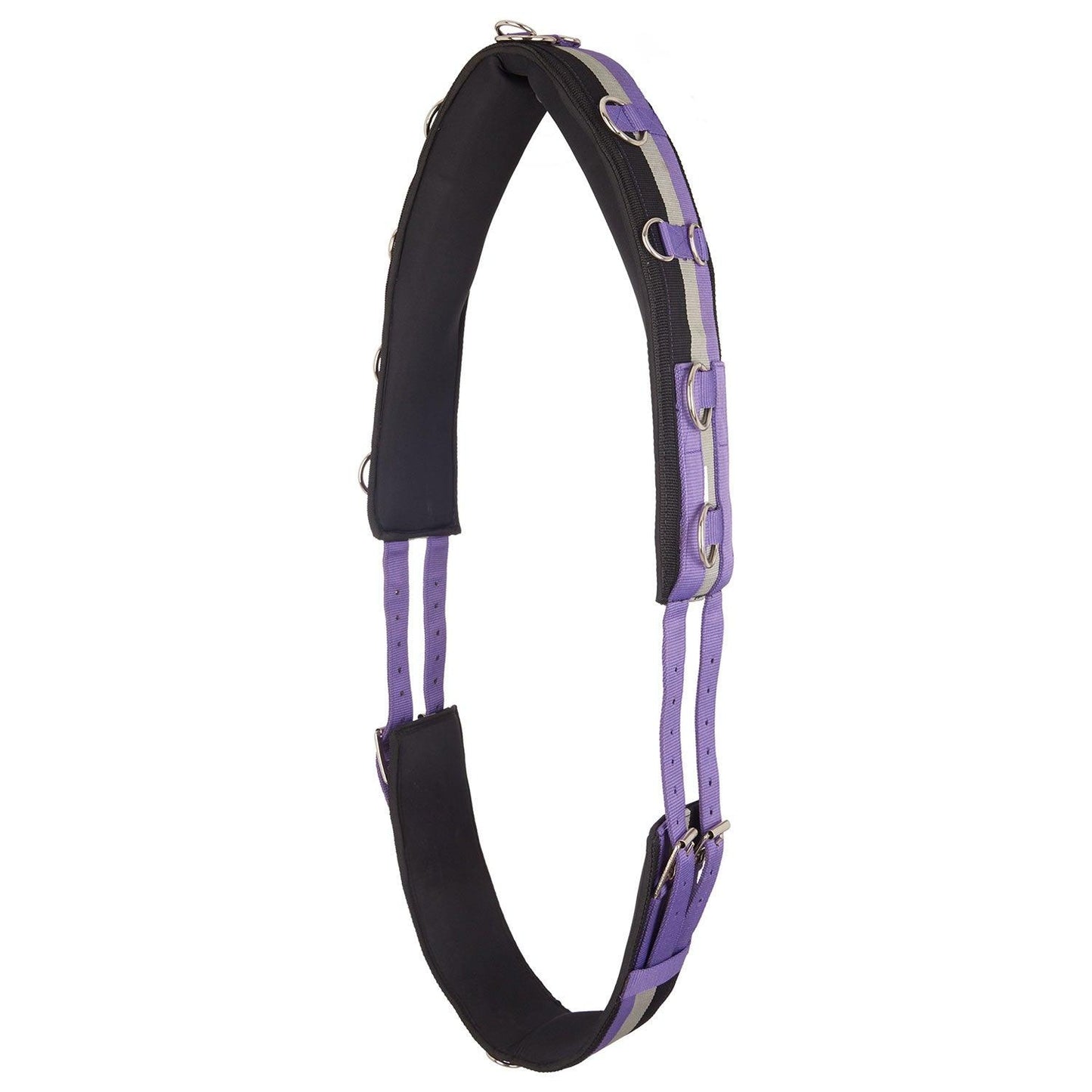 IMPERIAL RIDING LUNGING GIRTH NYLON IRHDELUXE ROYAL PURPLE - Ormskirk Pets