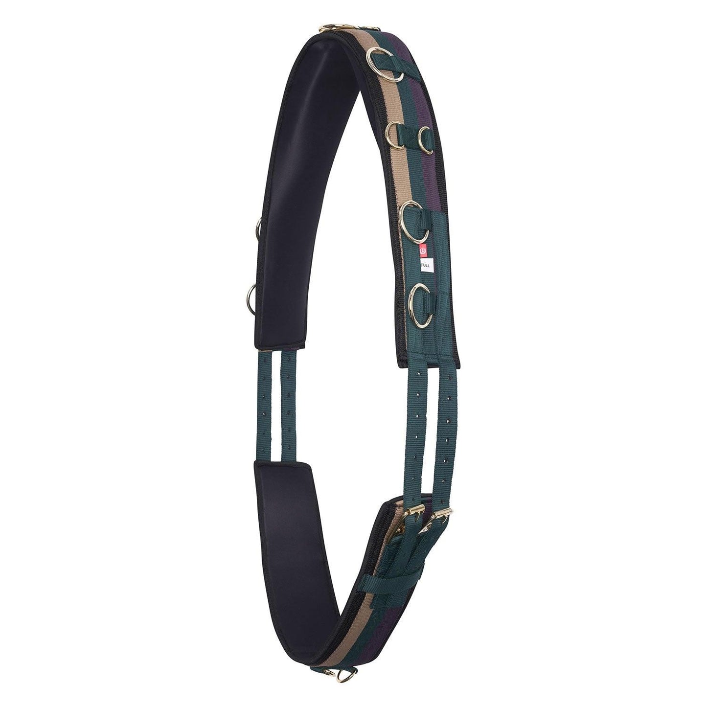 IMPERIAL RIDING LUNGING GIRTH DELUXE EXTRA MULTI FOREST GRN - Ormskirk Pets