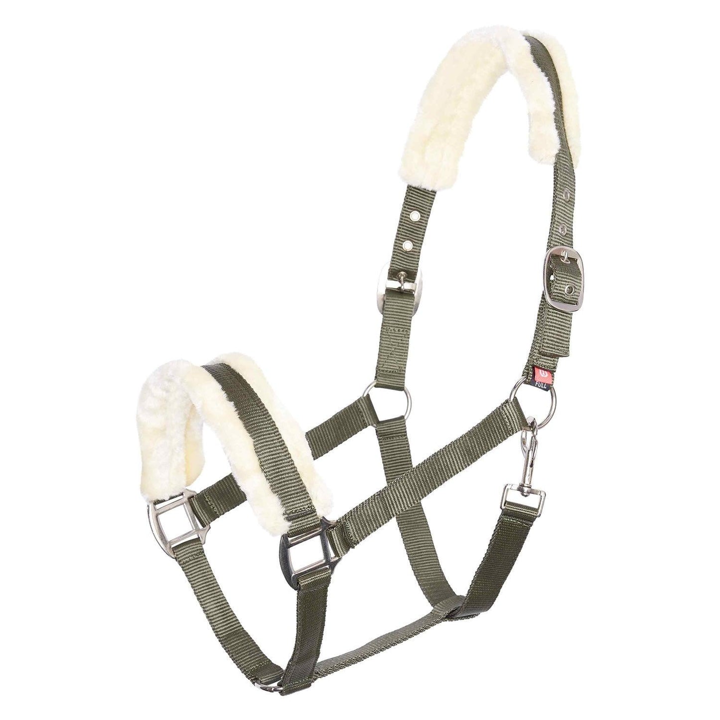 IMPERIAL RIDING HEADCOLLAR IRHCLASSIC FUR OLIVE GREEN - Ormskirk Pets