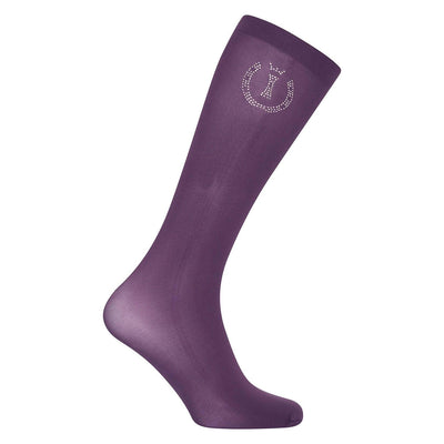 IMPERIAL RIDING SOCKS IRHIMPERIAL SPARKLE BORDEAUX - Ormskirk Pets