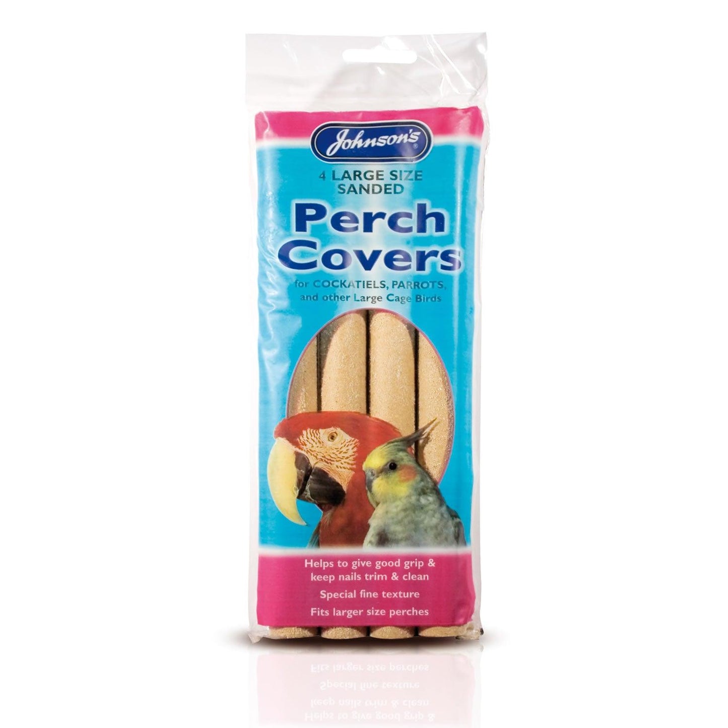 Johnson's Veterinary Sanded Perch Cover Large 4 Pack - Ormskirk Pets