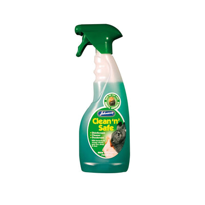 Johnson's Veterinary Clean 'N' Safe Small Animals 500ml - Ormskirk Pets