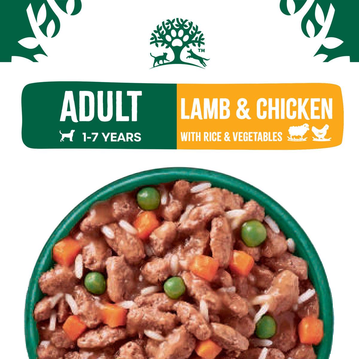 James Wellbeloved Adult Wet Dog Food Lamb,Chicken & Rice Gravy Pouch 12 x 90g - Ormskirk Pets