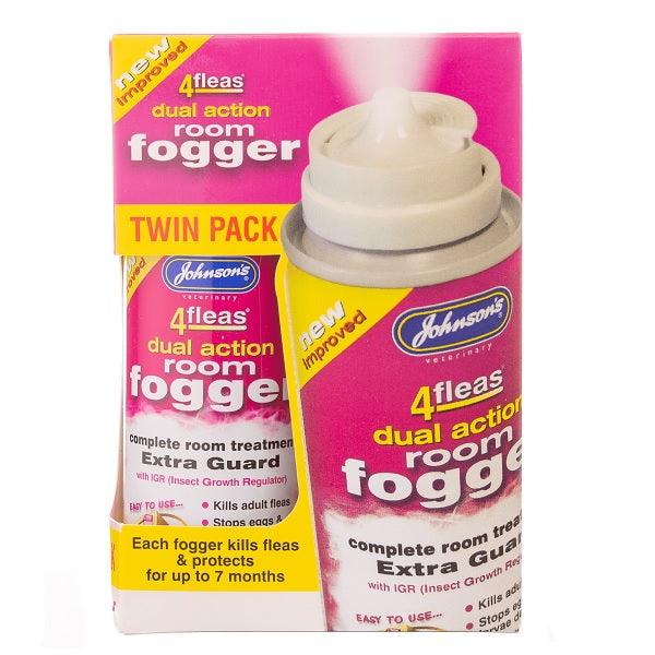 Johnson's 4fleas Room Fogger (Twin Pack), 100ml - Ormskirk Pets