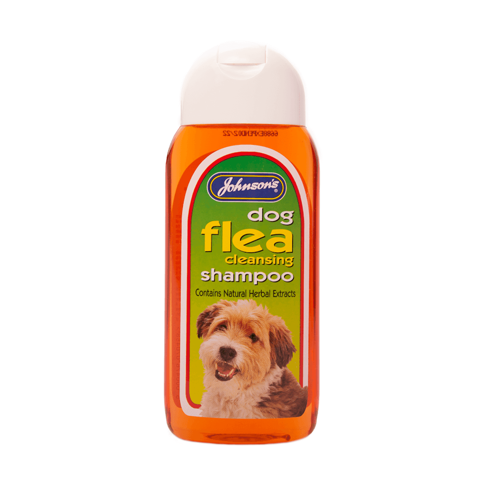 Johnson's Dog Flea Cleansing Shampoo 200ml - Ormskirk Pets