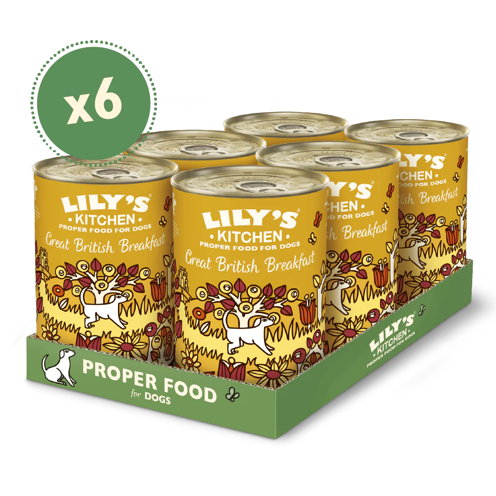 Lily's Kitchen Dog Great British Breakfast 400g x 6 - Ormskirk Pets