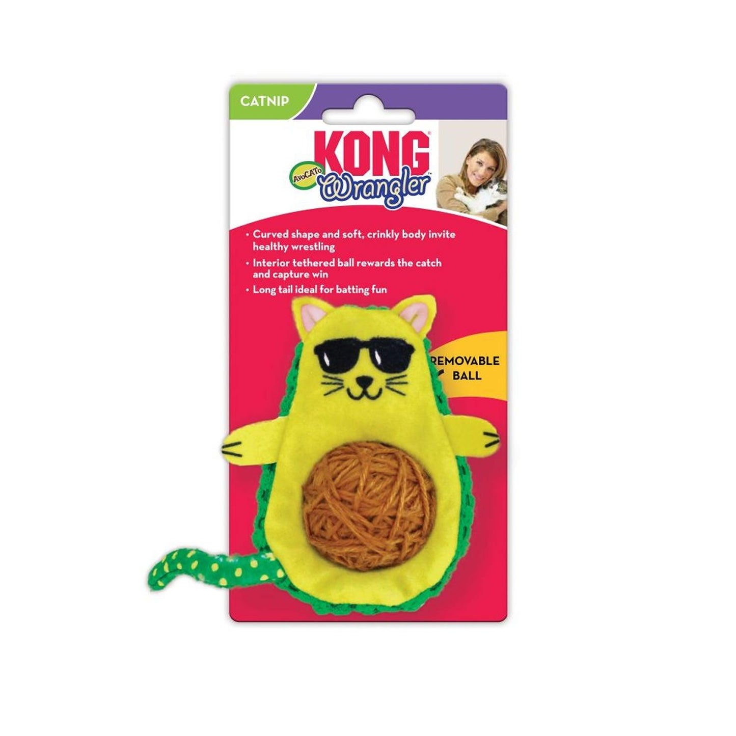 Kong Cat Wrangler Avocato - Ormskirk Pets