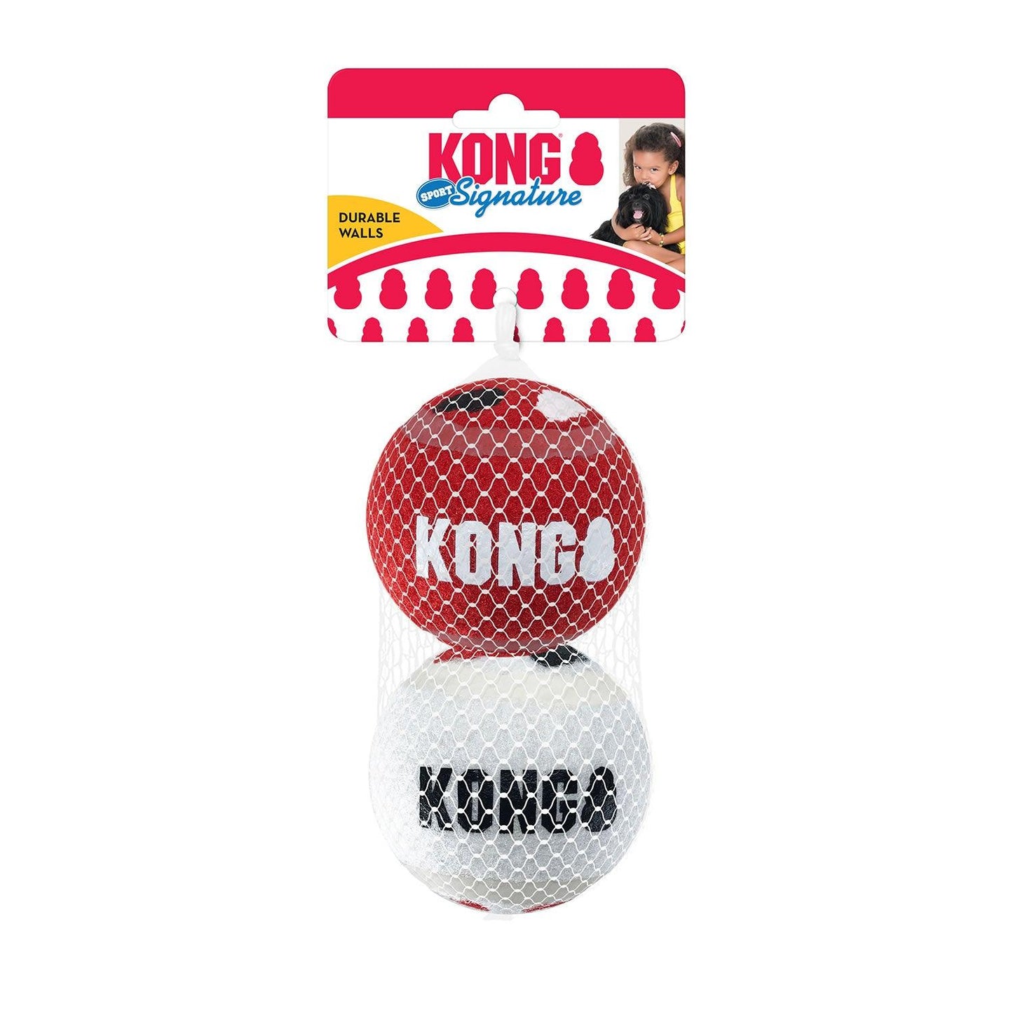 Kong Signature Sport Balls Xsmall 3 Pack - Ormskirk Pets