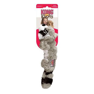 Kong Scrunch Knots Medium/Large Grey Raccoon - Ormskirk Pets