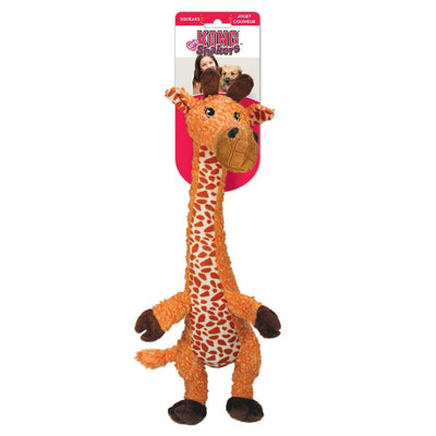 Kong Shakers Luvs Large Orange Giraffe - Ormskirk Pets