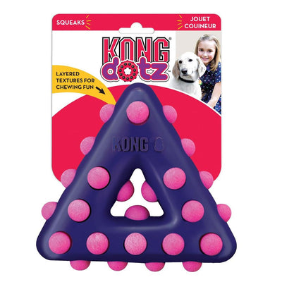 Kong Dotz Triangle Large Purple/Pink - Ormskirk Pets