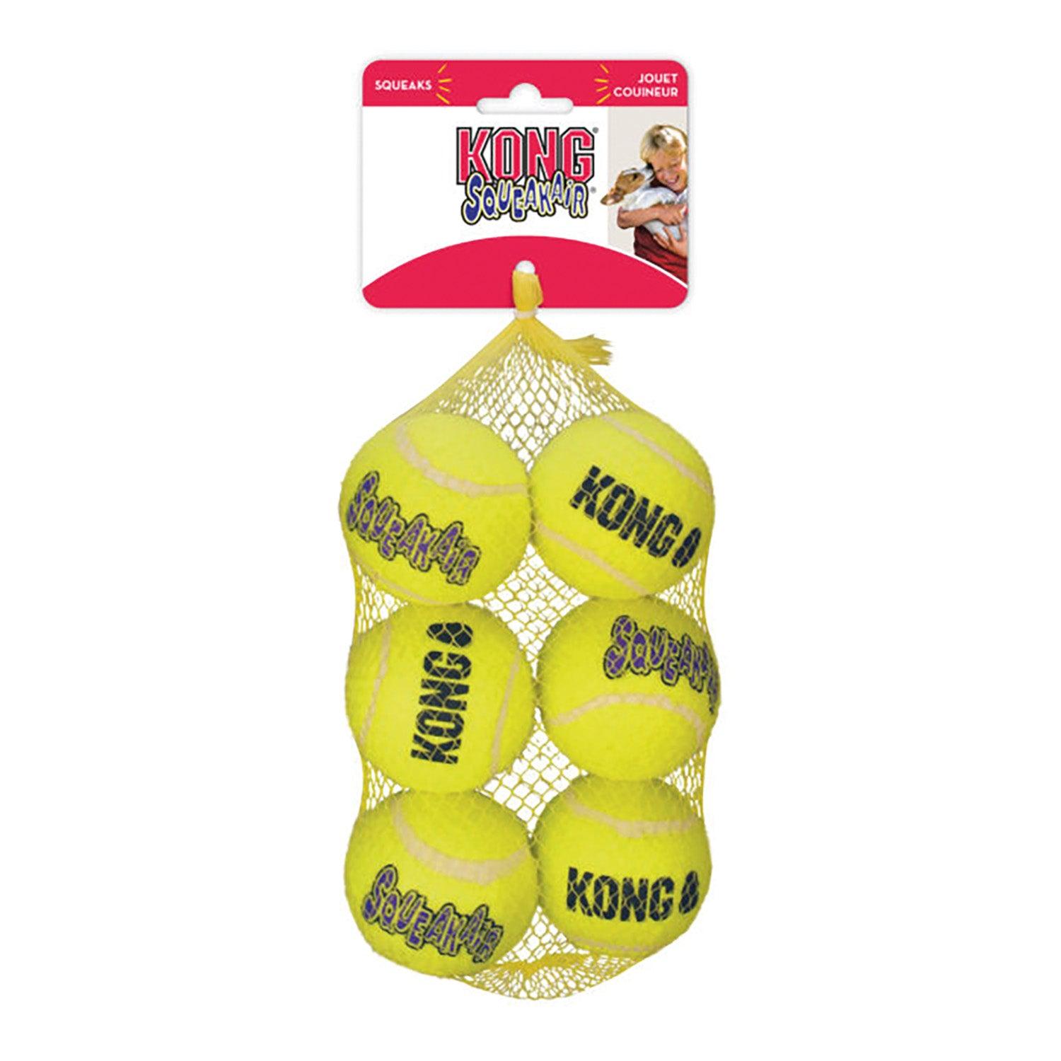 Kong Squeakair Ball Medium 6 Pack - Ormskirk Pets