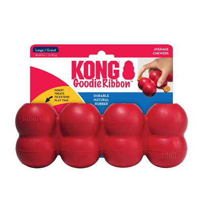 Kong Goodie Ribbon Large Red - Ormskirk Pets