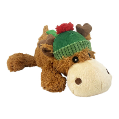 KONG HOLIDAY COZIE REINDEER MEDIUM GREEN