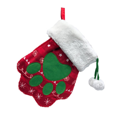 KONG HOLIDAY STOCKING PAW LARGE