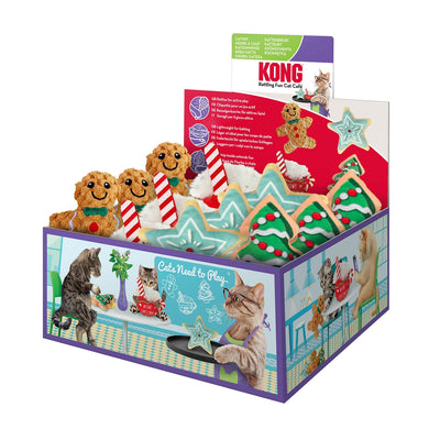 KONG HOLIDAY CAT SOFTIES SCRATTLES CAFE  1 toy