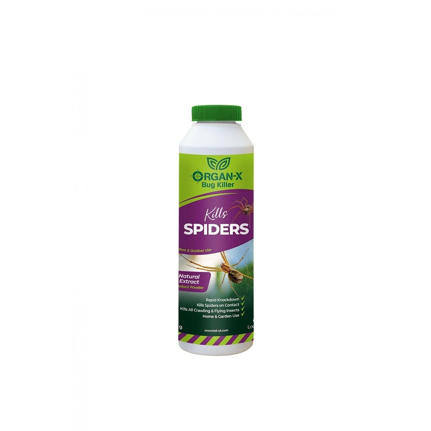 LODI ORGAN-X SPIDER KILLER POWDER - Ormskirk Pets