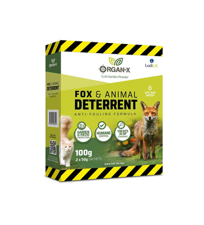 LODI ORGAN-X FOX & ANIMAL DETERRENT POWDER - Ormskirk Pets