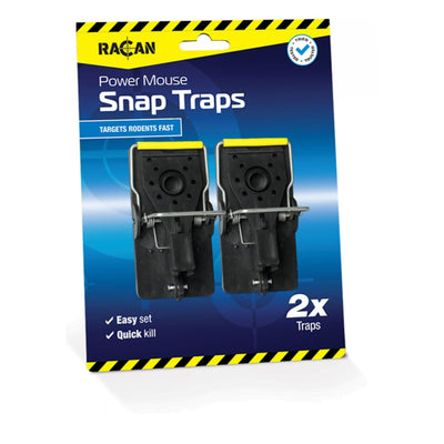 LODI RACAN PLASTIC MOUSE SNAP TRAPS - Ormskirk Pets