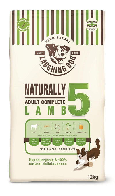 Laughing Dog 5 Lamb Complete 12Kg