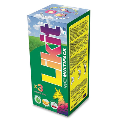 Likit Multipack 650G Apple, Banana & Cherry 3 Pack - Ormskirk Pets